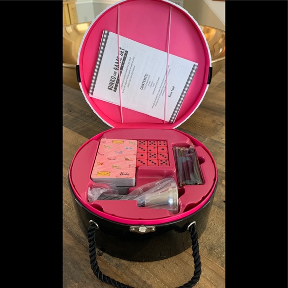 barbie bunco game set